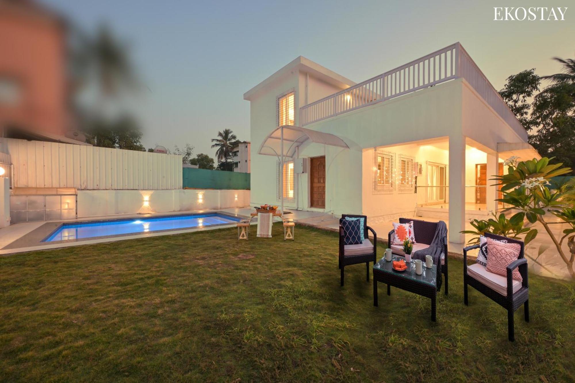 Ekostay - Aqua Villa Alībāg Zewnętrze zdjęcie